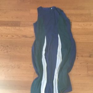 Multi colored midi dress Never Worn